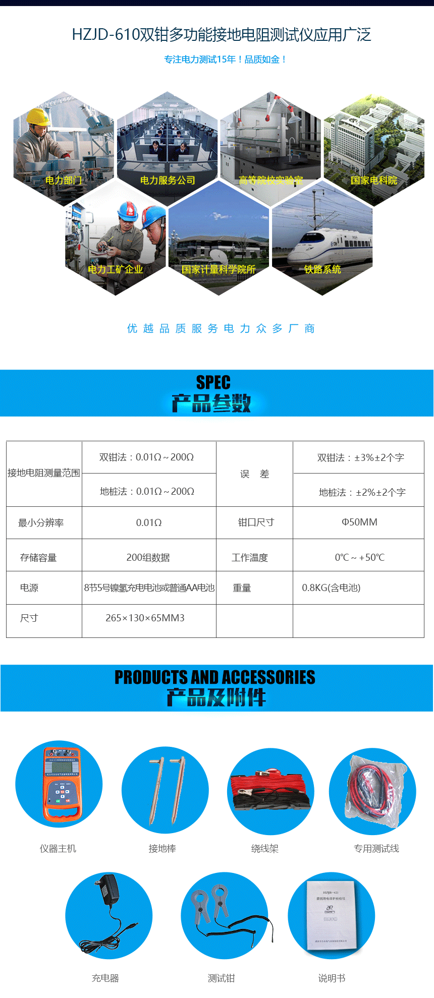 接地電阻測試儀，雙鉗多功能接地電阻測試儀