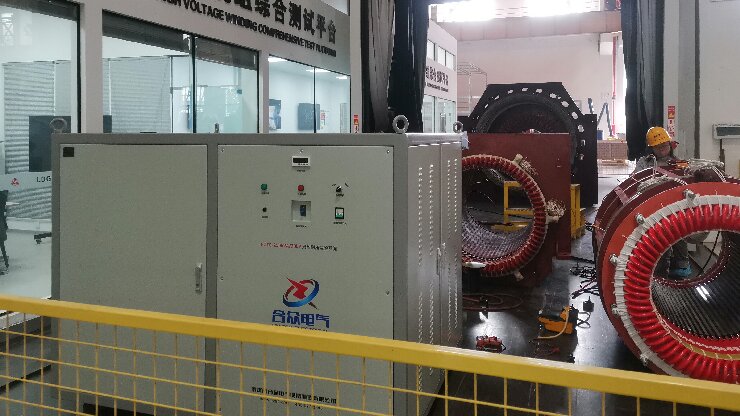 電機(jī)局放試驗(yàn)裝置